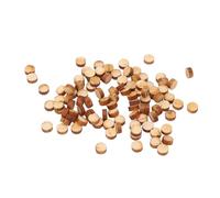 Yctze 100Pcs Maple Wood Guitar Fretboard Dots - Elegant Inlay Markers for Ukulele, Mandolin, and Banjos
