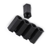 Yctze 100Pcs PA66 M3 Female Hex Threaded Spacer Standoff for PCB Circuit Board Mounting ，Insulation，Ve M3 Spacer，Nylon Hex Standoff，PA66 Female ，Threaded ，Hexagonal Sta (*12)