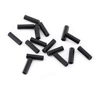 Yctze 100Pcs PA66 M3 Female Hex Threaded Spacer Standoff for PCB Circuit Board Mounting ，Insulation，Ve M3 Spacer，Nylon Hex Standoff，PA66 Female ，Threaded ，Hexagonal Sta (*18)