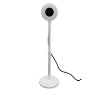 Yctze 1080P Fill Light Webcam with 3 S Height and Autofocus, for Streaming and Online Ning, e (C500 White Autofocus)