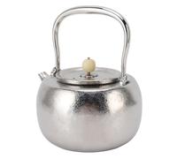 Yctze 1100ML Stovetop Tea Kettle - Pure Ti Tea Pot with Stainless Handle, Knob, Design Boiling and - Camping, Induction, Gas and