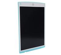 Yctze 12in Electronic Drawing Tablet LCD Hand Writing Pad, Eye Protection Kids Writing Board with Pen, Graffiti Painting Tablet with Math Learning, Blue and Pink Options for Children (Blue (with