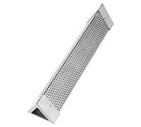 Yctze 12in Square 304 Stainless Steel BBQ Smoker Tube - Ideal Accessory for Electric, Charcoal, Gas Grills - Advanced Smoke Generator for Enhanced Flavor (Triangular 30.5cm / 12in)