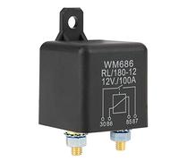 Yctze 12V 100A Heavy Duty Car Starter Relay for Battery ON/OFF Control, 4-Pin, Great Performance
