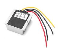 Yctze 12V to 24V DC Boost Converter Module with 10A Capacity, High Efficiency Aluminum Alloy Heat Sink, Assembly