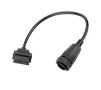 Yctze 14 Pin to OBD2 16 Pin Adaptor Cable for Sprinter Automotive Engine Code Scanners Plug 14 Pin Side Into Your van and the 16 Pin Male