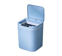 Yctze 18L Touch-free Smart Trash Can with Infrared Motion Sensor & Knock Induction Opening for Home, Kitchen, Bathroom, Office (18L)