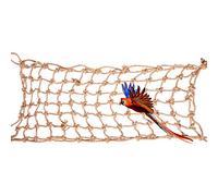 Yctze 1PCS Hemp Rope Medium Large Parrots Climbing Net Swing Toy for Bird Cages - Ideal for Physical Activity and Mental Stimulation