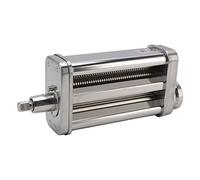 Yctze 2 in 1 Stainless Steel Pasta Roller Attachment with 8 Gears - Cutter Roller Noodle Maker for Spaghetti and Homemade Pasta