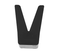Yctze 2 Inch Rubber V Block Black Boat Trailer Bow Stop Block Trailer Rubber Bow Stop V Style Trailer Rubber Stoppers for Yachts Caravans