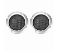 Yctze 2 Inch Speaker Protective Mesh Cover, Shatter Resistant Steel Mesh Circle, Elegant & Compact Design for Car Speakers, 2 Pack (Silver)