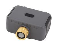 Yctze 2 Outlet Sprinkler Timer, Wifi Programmable Rain Delay Automatic Irrigation Controller with Brass Inlet, IP55 Water Proof Water Hose Timer for Outdoor Garden Yard Lawn