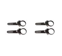 Yctze 2 Pcs 1.75" Aluminum Tube Bull Roll Bar Mount Bracket Clamps Holder for LED Car Truck Off Road Work Light 360 Degree Adjustable