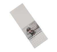 Yctze 2024 Dog Wall Calendar with Ample Writing Space - Cute Images & Funny Illustrations for Living Room, Bedroom & Office Decor