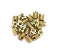 Yctze 20Pcs 302 Carbon Steel Self Thread Insert Accessories M2x0.4 M4.5x0.5 for Automotive and Industrial Thread Insert，self ，carbon Steel ，stainless Th (#1)
