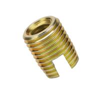 Yctze 20Pcs 302 Carbon Steel Self Thread Insert Accessories M2x0.4 M4.5x0.5 for Automotive and Industrial Thread Insert，self ，carbon Steel ，stainless Th (#5)