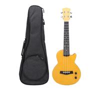 Yctze 23 Inch Electric Ukulele for Adult Beginners Learning Music, Bluetooth Connectivity Compatible with Pickup Equipped Instruments, Built in Sound Enhancement Processing