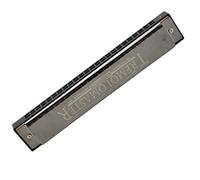 Yctze 24 Holes Tremolo Harmonica in C for Beginners and Kids - Portable Mouth Organ with Case, Easy to Play, Non- Material