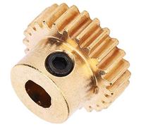 Yctze 24 Teeth D-Bore Brass Gear MOD 0.8 for Industrial Robots - Lightweight, Efficient Power Transfer Parts