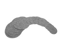 Yctze 24Pcs Cuttable and Washable Felt Plate Dividers - Reusable Felt Plate Protectors Bakeware, Dishes, and Fine China - Gray Dish Separator Set with Large, Medium, and Small Sizes