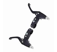 Yctze 2pcs Aluminium Mountain Bike Brake Lever Handles - Lightweight Alloy Clutch Levers in 4 Colors (Black)