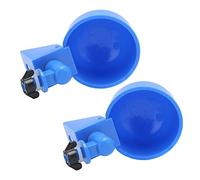 Yctze 2Pcs Automatic Chicken Water Cups - -Resistant, Easy Installation Poultry Water Feeder for Chickens, Pigeons & Birds - Efficient Farm Watering Solution