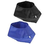 Yctze 2pcs Cat Muzzle Cover for Bath & Surgery - Breathable Nylon Cloth Eye & Mouth Cover (M)