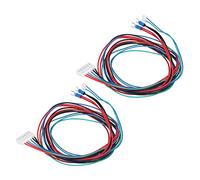 Yctze 2Pcs Heated Bed Cable, Upgraded Line Wire for 3D Printer Hot Bed Power Supply, Additional Positive Negative Wires Cable, Ideal for A8, A6, A8 PLUS, E16