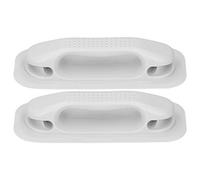 Yctze 2Pcs Inflatable Dinghy Handrail, PVC Boat Handle, Hole Handrail with Easy Carry & Safety, Ideal for Kayak, Canoe & Fishing Boat