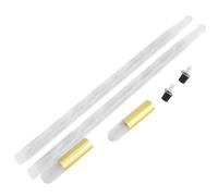 Yctze 2Pcs LED Light Up Drumsticks - Motion Activated Acrylic Drum Sticks for Night Events - 15.9in Glow in the Dark Performance Accessories