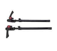 Yctze 2pcs RV Window Support Rod, Telescopic ABS Metal Lift Strut with Automatic Bouncing Open and Safety Lock, for Motorhome Trailer Yacht