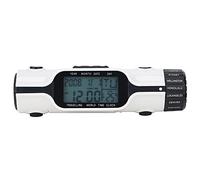 Yctze 3 in 1 Electronic Flashlight Clock, Digital Alarm Thermometer, World Time Backlight Display Clock, Ideal for Home Travel Office