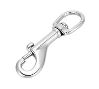 Yctze 316 Stainless Eye Clasp Snap Straps, Bags, Diving Equipment - Lightweight, Durable, Anti-Rust Design, Quick Connect/Disconnect Purse and Bag Straps (97mm)