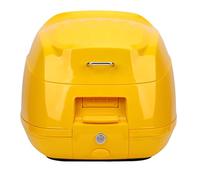 Yctze 32L Tail Luggage with Anti-Theft Lock System - ABS Rear Storage Bikes & Motorcycles, Fit, Stylish Retro Design
