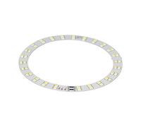 Yctze 3V-5V LED Ring Light Plate 10W with Cold Warm Light for Daily Use, High Brightness Circle Board 92mm