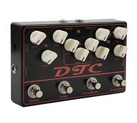 Yctze 4-in- Synthesizer Guitar Pedal with Distortion, Overdrive, Delay, and FX for Musicians