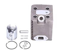 Yctze 45mm Cylinder Piston and Rings Kit 99336 Replacement for Wacker WM80 Rammer Tamper - Easy Installation & Reliable Performance