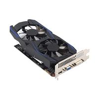 Yctze 4GB DDR5 128bit Graphics Card for Desktop Gaming and Multimedia Work, Low Noise Dual Fan Cooling, 700MHZ Core Frequencyi Express 2.0 Slot, Automatic Recognition, Durable