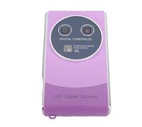 Yctze 4K Digital Camera Double Lens 36MP 15x Zoom Auto Focus 3 Inch Screen Anti Shake Vintage Camera for Campus Travel (Purple)