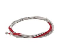 Yctze 4Pcs Acoustic Bass String Set, Stainless Steel Bass String Replacement, Guitar Strings for with Durable Construction, Ideal for Beginner & Intermediate Professional Players
