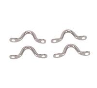 Yctze 4PCS Boat Grab Handles, Polished 304 Stainless Steel Bow Handle with Comfortable Curved Design, for Yachts RVs Cabinet Door Storage