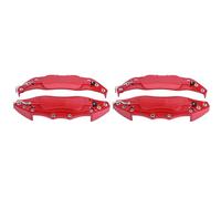 Yctze 4pcs Car Aluminum Brake Caliper Protector Cover for Wheel Hub 16in-17in Medium Automobile Brake System Modification Tools