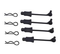 Yctze 4PCS Car Body Retainer Fixed Buckle Lock 1/10 RC Car, Compatible with Senton, Granite, Durable, to Install, Strong Compatibility, Performance