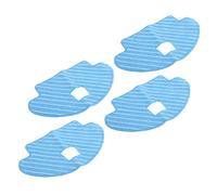 Yctze 4pcs Mop Cloths Replacement Fit for Bot Mo 930/610 Robotic Vacuum Er Vacuum Er Pad Spare Parts Mop Cloth Replacement for Robot Vacuum