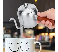Yctze 500ml Stainless Steel Coffee Pot Drip Kettle with Long Spout - Ergonomic Handle Design for Precision Pouring - Ideal for Coffee Lovers (500ml)