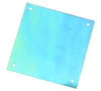 Yctze 50G PVC Square Sequins for Wedding Decor - Transparent Colorful Blue & More (#2)