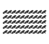 Yctze 50pcs 8/12mm Hose Tee Fitting Tube Connector for Drip Irrigation System - Barbed Tee Connectors for Garden, Farm, Greenhouse