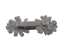 Yctze 51Pcs Stainless Steel Thread Plug Gage 60 Degree Screw Pitch Measuring Tool for Accurate Thread Measuring， Gage， Plug ，Whitworth Screw Pitch，s (#2)