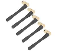 Yctze 5PCS High Gain Antenna SMA Male Elbow Connector Omnidirectional Antenna for Systems with Extended and Superior Performance
