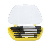 Yctze 5Pcs High Hardness Screw Remover Extractor Set for Broken Bolts & Stripped Threads - & Easy to Use